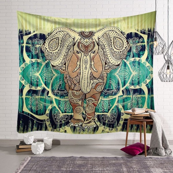 Elephant - Printed Tapestry