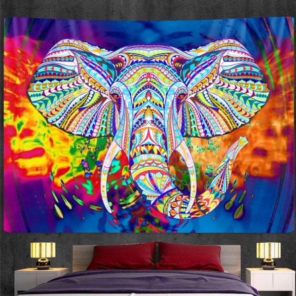 Elephant - Printed Tapestry