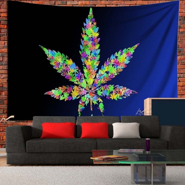 Weed - Printed Tapestry