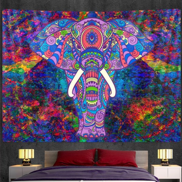 Elephant - Printed Tapestry