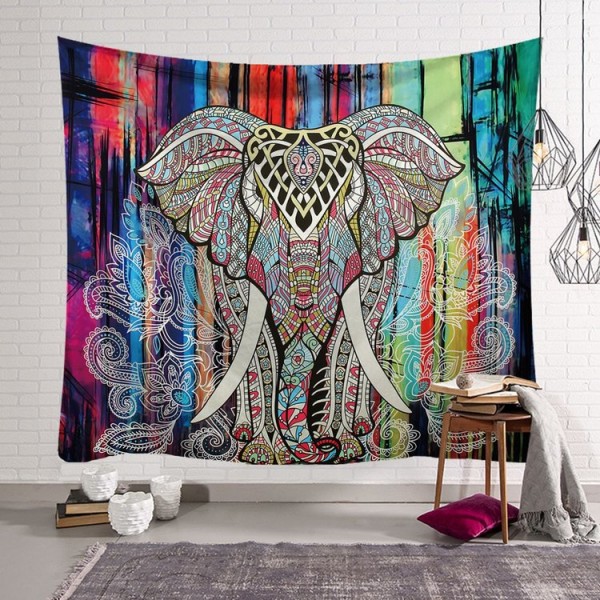 Elephant - Printed Tapestry