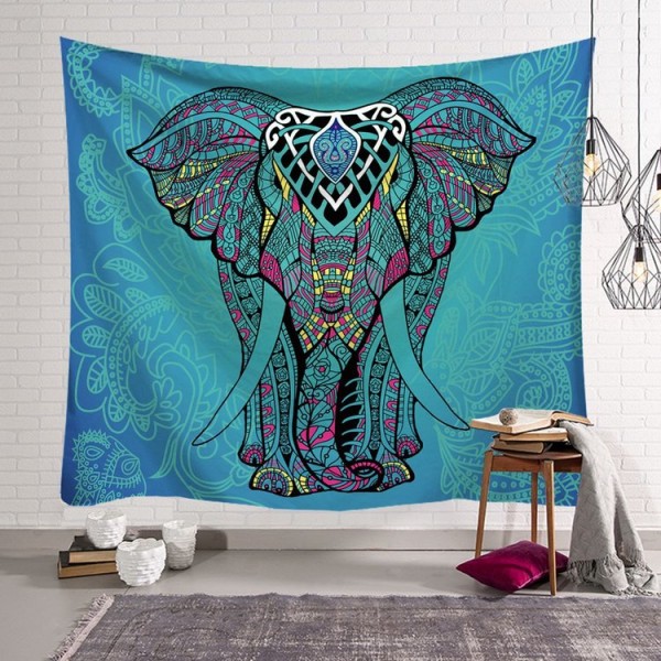 Elephant - Printed Tapestry