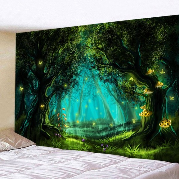 Fantasy Forest - Printed Tapestry