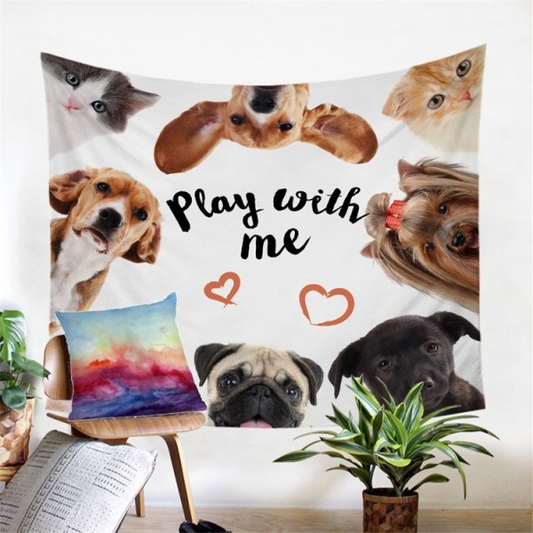 Dog - Printed Tapestry