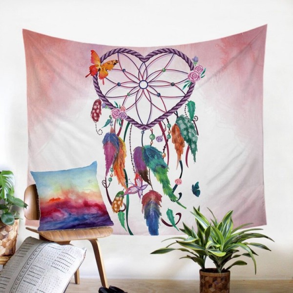 Dreamcatcher Feathers - Printed Tapestry