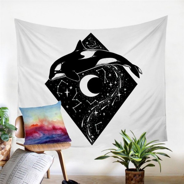 Dolphin - Printed Tapestry