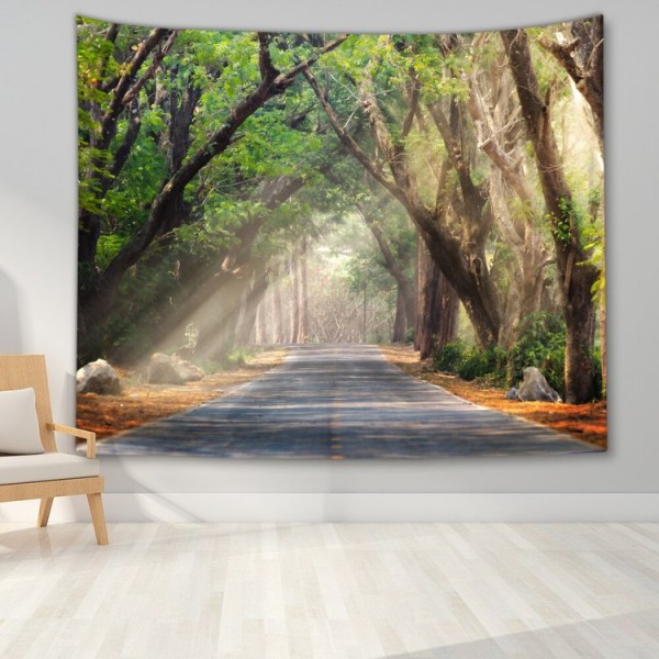 Misty Forest - Printed Tapestry