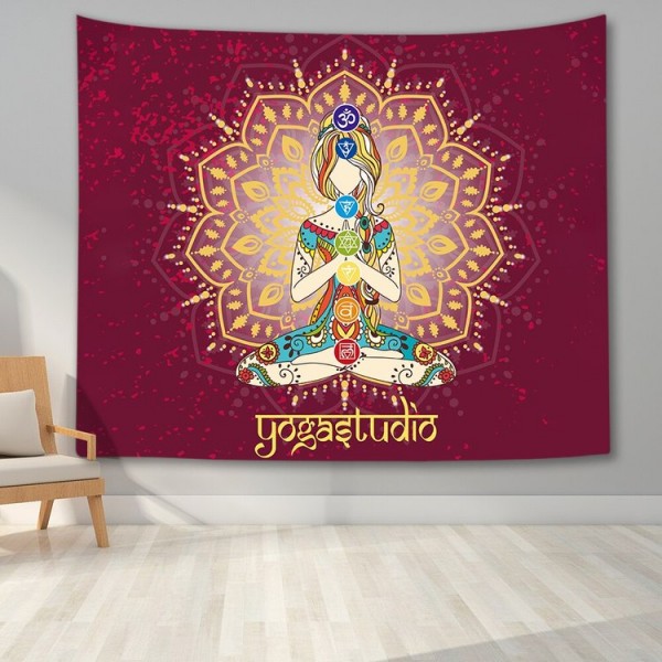 Seven Chakra - Printed Tapestry