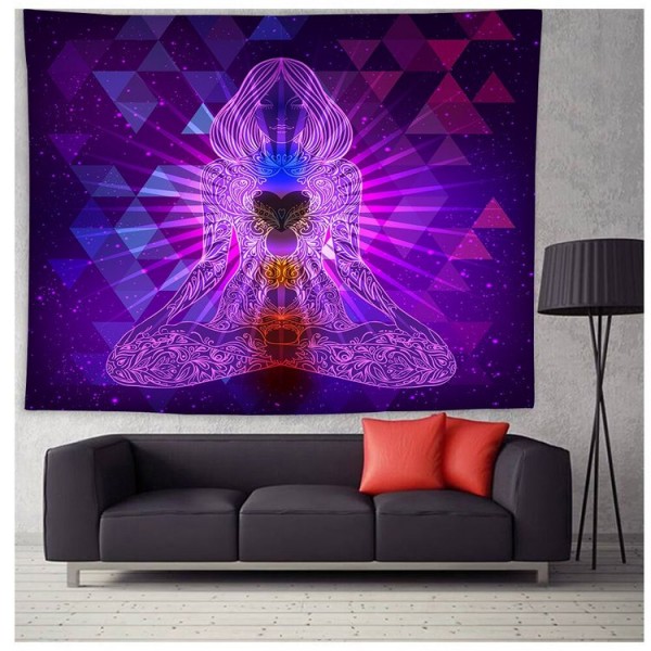 Seven Chakras - Printed Tapestry