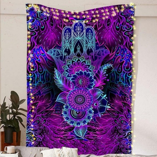 Ultimate Hamsa  - Printed Tapestry