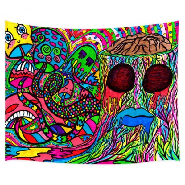 Skull - Printed Tapestry