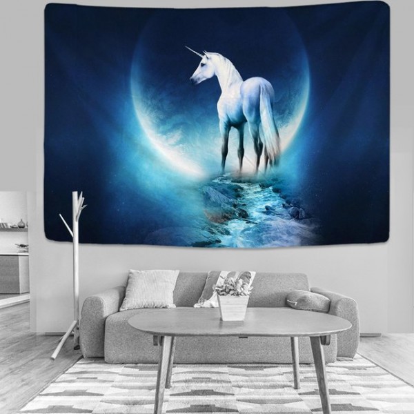 Unicorn - Printed Tapestry