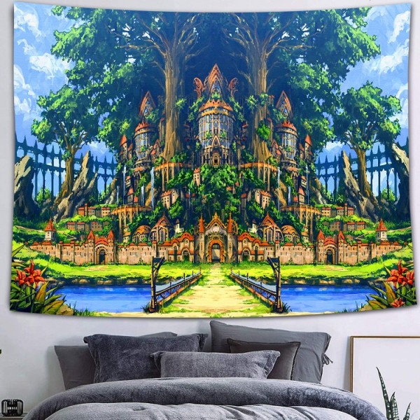 Forest Fairyland - Printed Tapestry