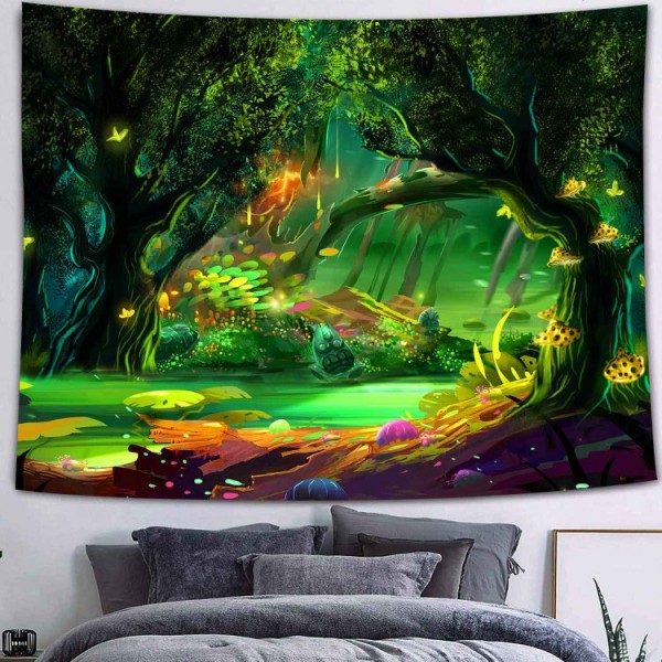 Forest Fairyland - Printed Tapestry