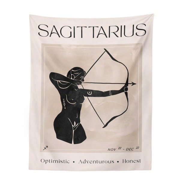 Constellations Sagittarius- Printed Tapestry