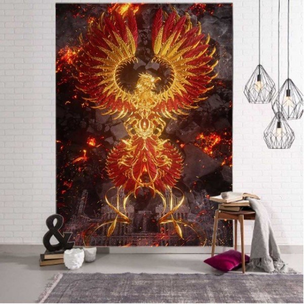 Phoenix - Printed Tapestry