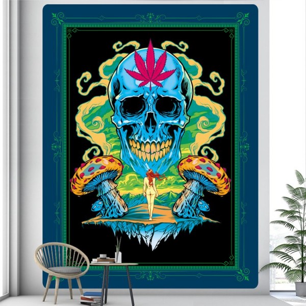 Skull - Printed Tapestry