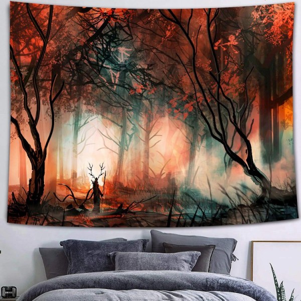 Fantasy Forest - Printed Tapestry