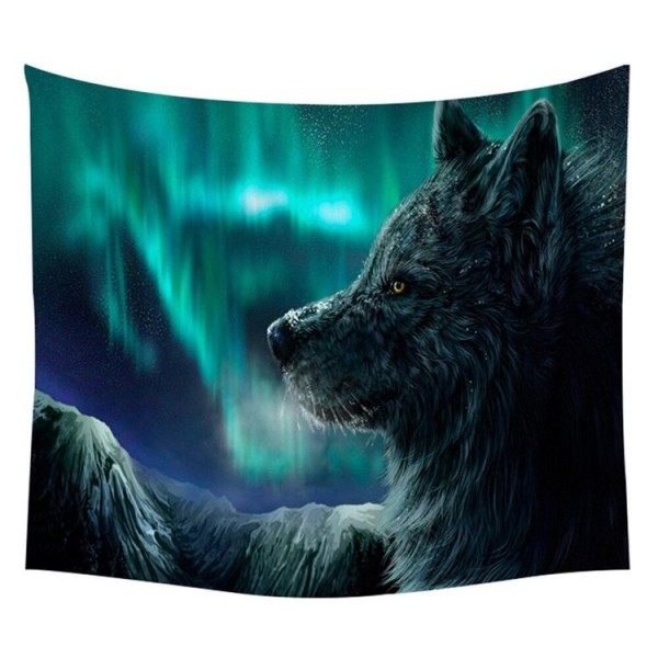 Wolf - Printed Tapestry