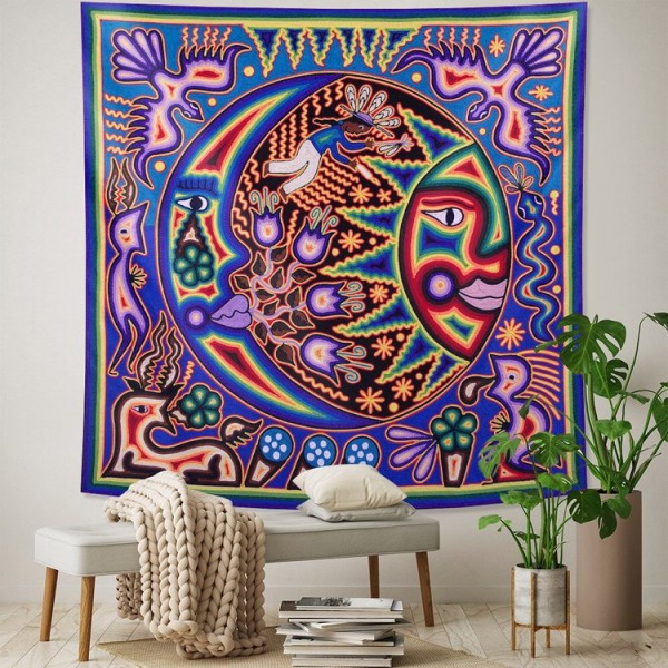 Moon&Sun  - Printed Tapestry