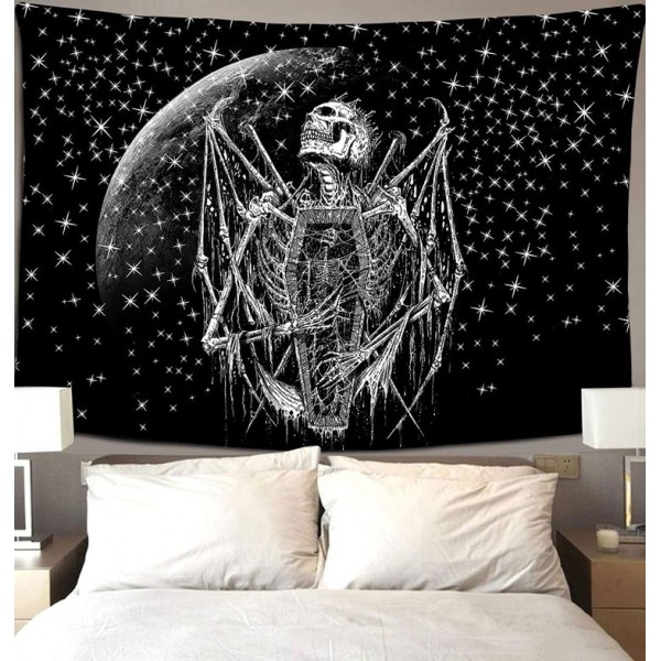 Skull - Printed Tapestry