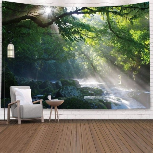 Forest Scenery - Printed Tapestry