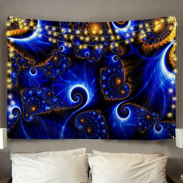 Fibonacci Void  - Printed Tapestry