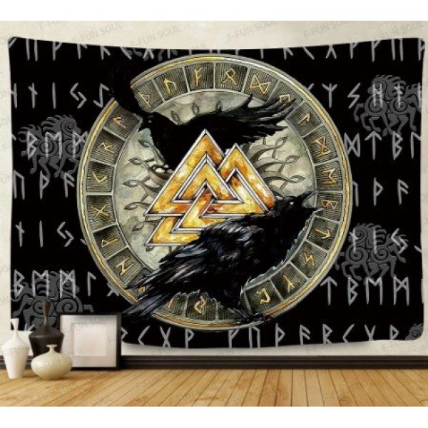 Crow - Printed Tapestry