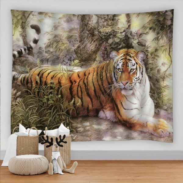 Tiger - Printed Tapestry