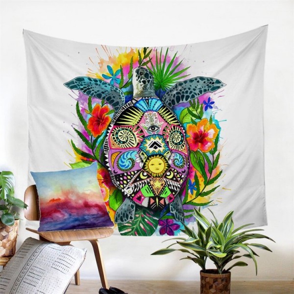 Turtle Life - Printed Tapestry