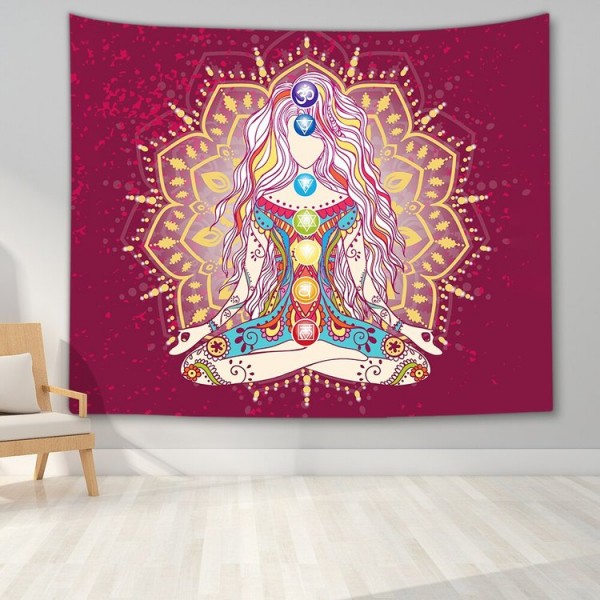 Seven Chakra - Printed Tapestry