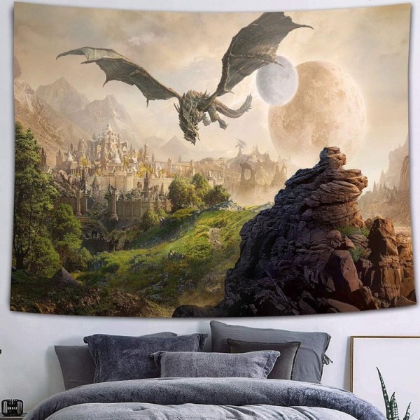 Dragon - Printed Tapestry