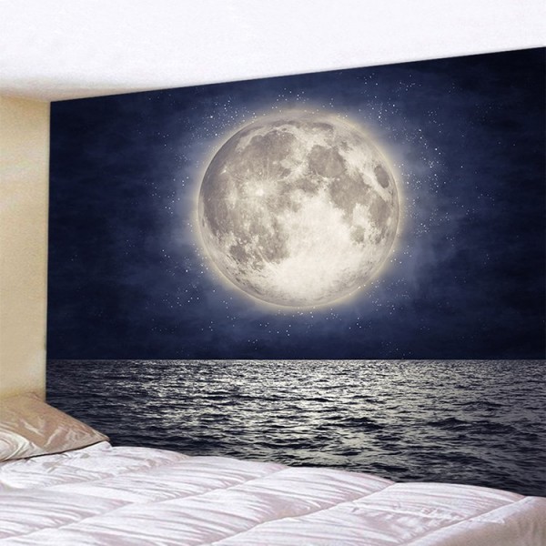 Seaside Moonlight - Printed Tapestry