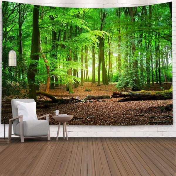 Forest Scenery - Printed Tapestry