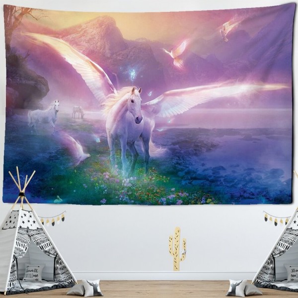 Sacred Horse - Printed Tapestry