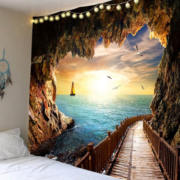 Sea - Printed Tapestry